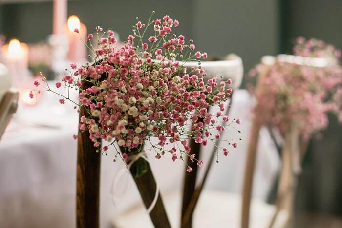 Gypsophile décoratif de mariage