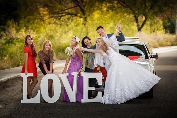 accessoires photo de mariage