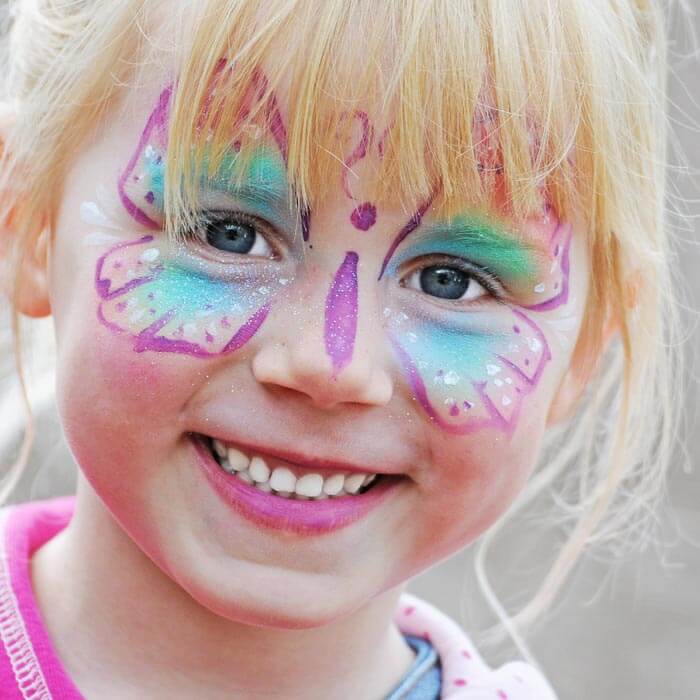 maquillage enfant papillon