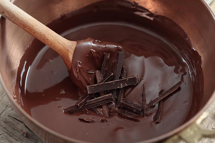 faire fondre le chocolat