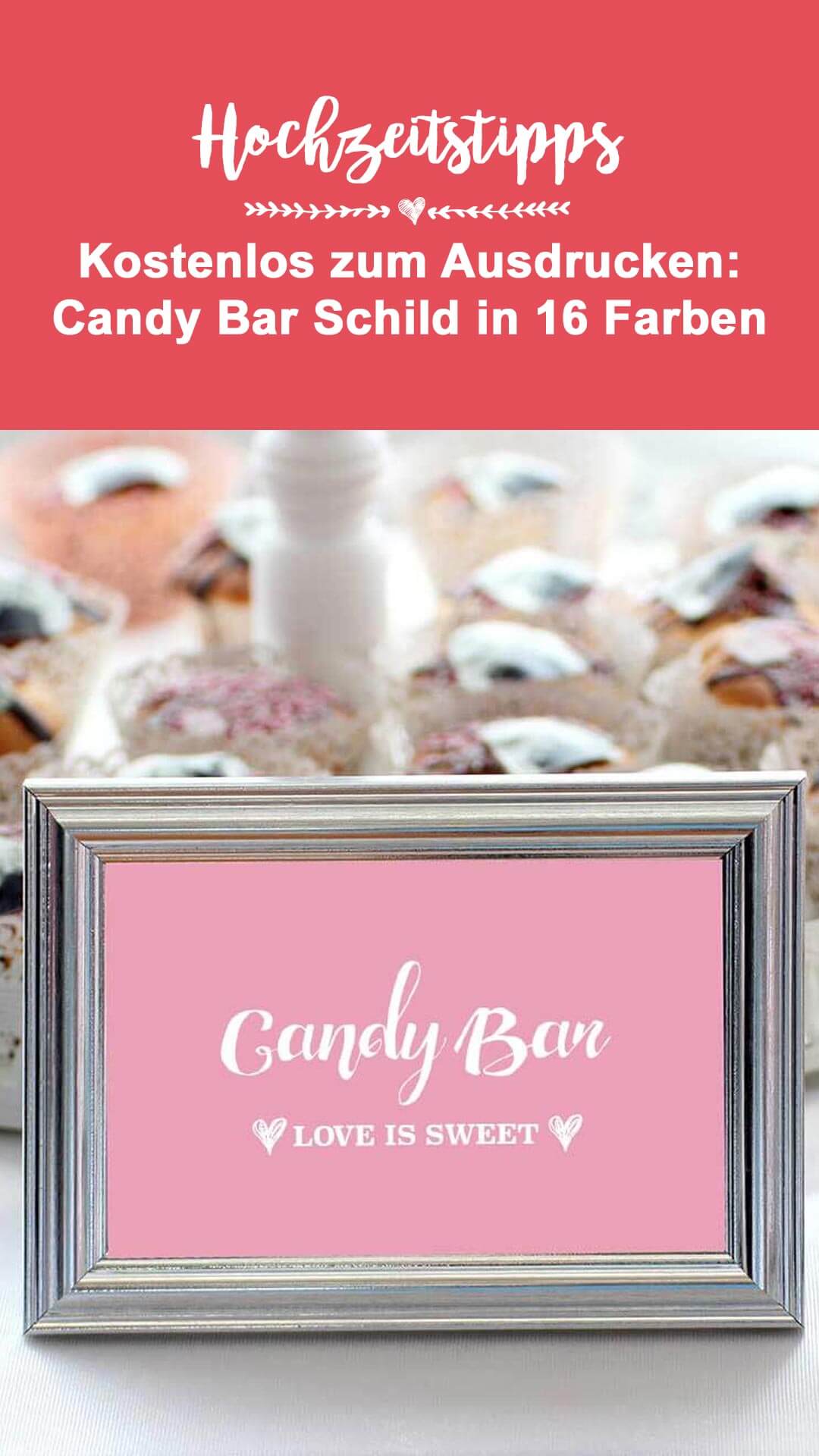 Faire son propre panneau de candy bar